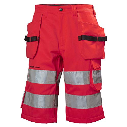 Helly Hansen Unisex-Adult Wokrwear, Hv Red/Charcoal, C44-Waist 96 cm