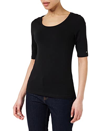 Litao-Case Damskie wąskie nowoczesne CO/EA Scoop ½ SLV S/S dzianinowe topy, wielokolorowe, M, Wielobarwny, M