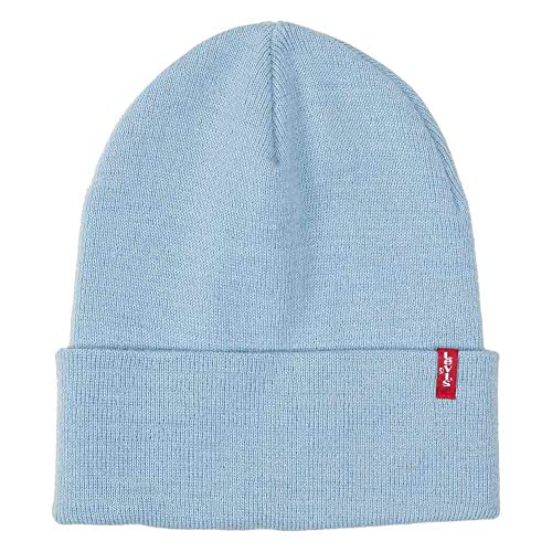 Levi's Slouchy Red Tab Czapka Czapka Mieszana, Światło niebieskie, rozmiar uniwersalny