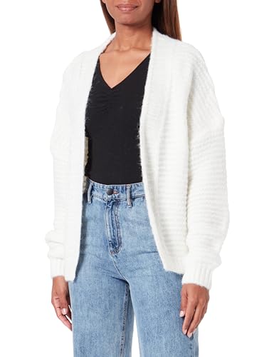 nascita Damski kardigan 19025288-NA03, wełniany biały, XL/XXL, biały (wollweiss), XL-XXL