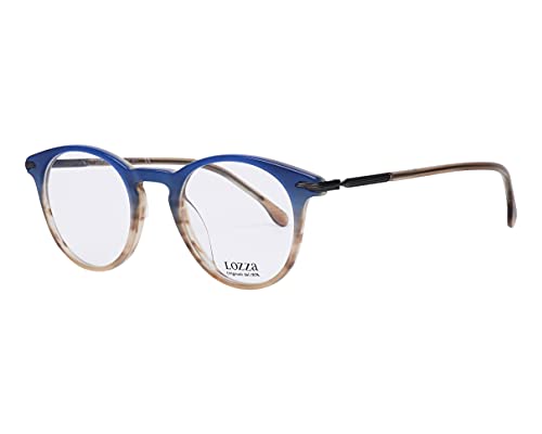 Lozza Okulary przeciwsłoneczne unisex, Kolor: niebieski, havana, 46