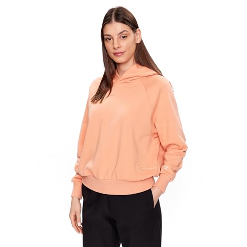 Champion Damska bluza z kapturem Eco Future Terry, Różowy (Pink Peach), M