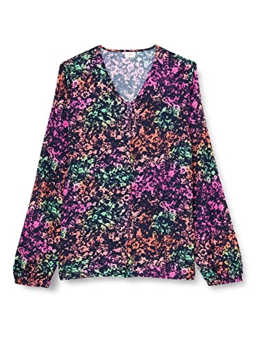 s.Oliver Dziewczęca bluzka z długim rękawem, niebieski, 152 cm