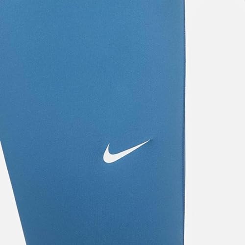 Nike Legginsy damskie, Przemysłowy niebieski/biały, L