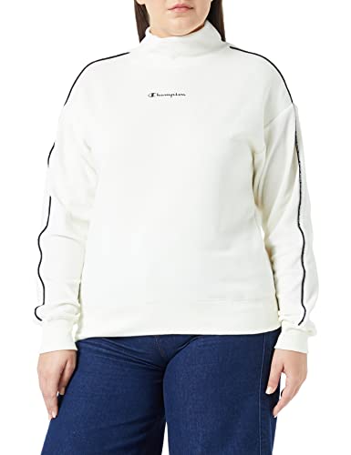 Champion Damska bluza z kapturem z miękkiego weluru, kremowy, XS