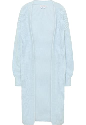 Jalene Damski długi kardigan 81133468, jasnoniebieski, XS/S, jasnoniebieski, XS-S