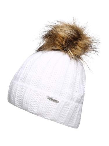 CHILLOUTS Czapka damska Julia Hat Beanie, biały, jeden rozmiar