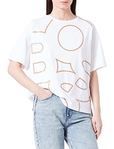 BOSS Bluza damska, biała, XL