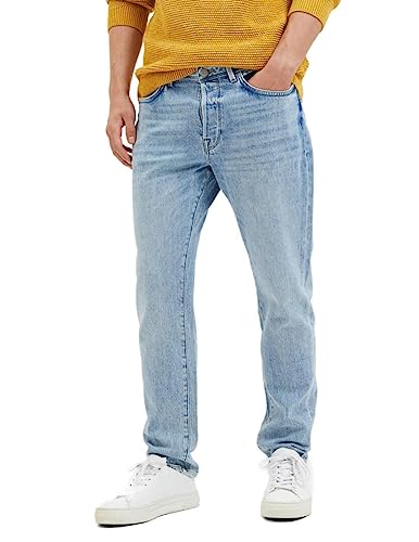 SELETED HOMME spodnie męskie jeans, jasnoniebieski (light blue denim), 31W / 34L