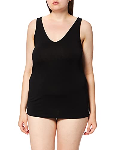 Sloggi Damski biustonosz sloggi EVER Cosy Tank Top, czarny, XL