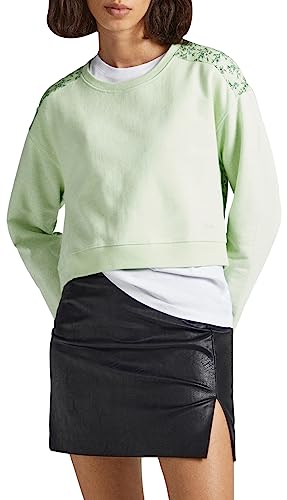 Pepe Jeans Koszulka damska Alissa, Zielony (Bleach Green), S