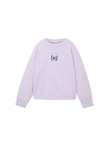 TOM TAILOR Dziewczęca bluza dziecięca, 29349 – Lilac Sky, 116/122 cm