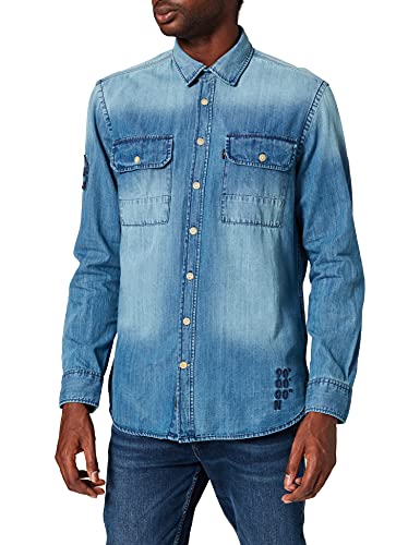 camel active Koszula męska, indygo, XL