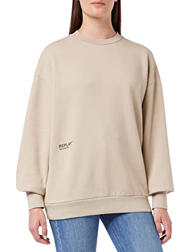 Replay Bluza damska, 803 Light Taupe, XS