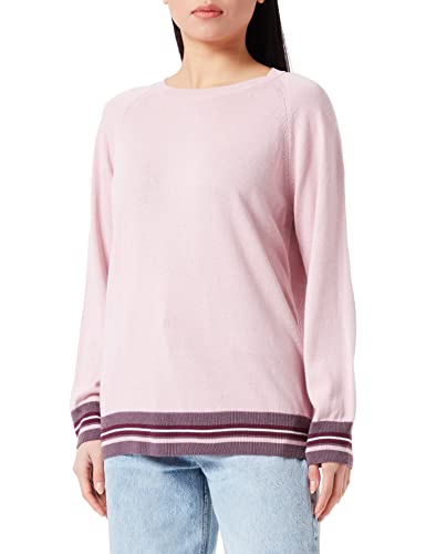 United Colors of Benetton Sweter damski, Wielokolorowy różowy i fioletowy 6c3, XS