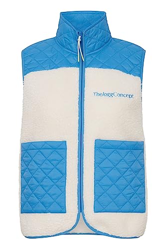 THEJOGGCONCEPT Damska kamizelka JCBERRI 3, 201743 / Malibu Blue Mix, S, 201743 / Malibu Blue Mix, S