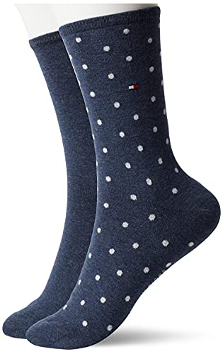 Tommy Hilfiger Skarpety damskie CLSSC (2 sztuki), Jeans, 39-42 EU