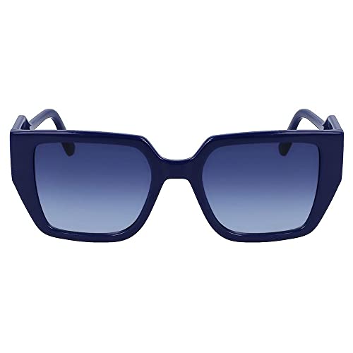 KARL LAGERFELD KL6098S Okulary, Blue, 52/19/140 dla kobiet, Niebieski, 52/19/140