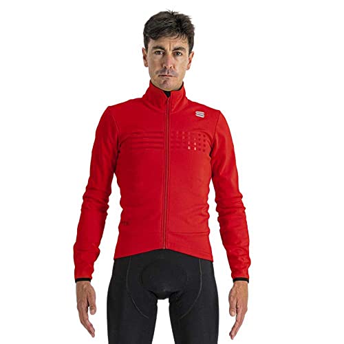 Sportful Męska kurtka Tempo Red Wine, M, czerwone wino, M