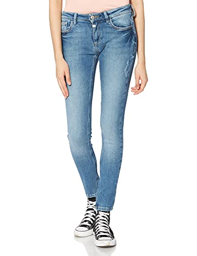 Timezone Damskie spodnie Aleenatz damskie w stylu casualowym, Cheeky Blue Wash, 28W / 30L