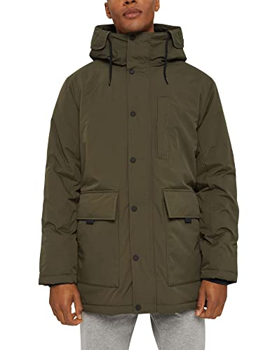 edc by ESPRIT kurtka męska 101cc2g306, khaki (Dark Khaki), XXL