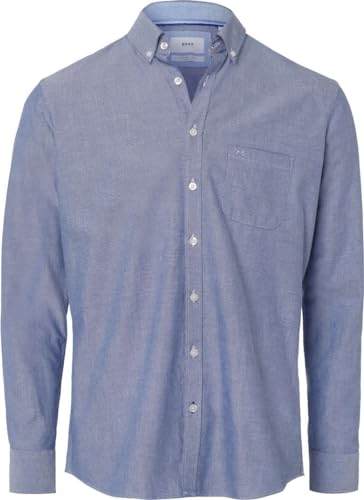 Style Daniel U Oxford Natural Flex – inteligentna koszula męska, Midnight, XXL