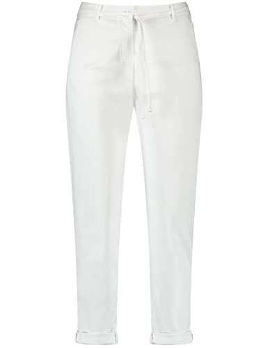 GERRY WEBER Edition Damska koszulka 870043-44006, biała/biała, 40, biały/biały, 40