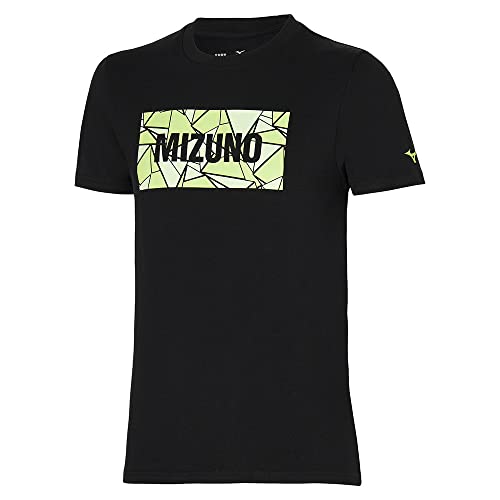 Mizuno Damska koszulka Athletic Tee, czarny, S