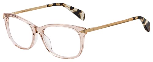 rag & bone Damskie okulary przeciwsłoneczne Rnb3006, różowe, 52, Rosa
