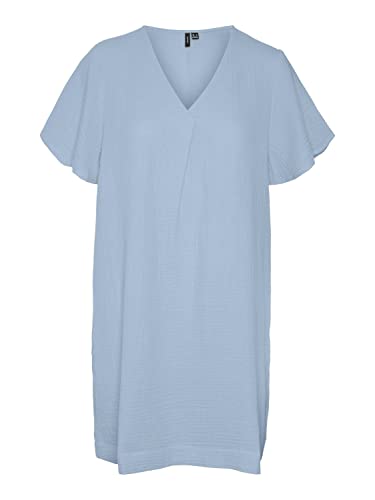 VERO MODA Damska sukienka Vmnatali Nia Ss Short Dress WVN, Skyway, XS