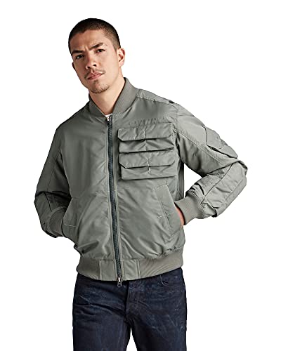 G-STAR RAW Męska kurtka bomberka Chest Pocket, Zielony (Orphus D20117-c143-722), XXL