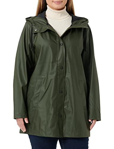 ONLY CARMAKOMA Carellen Raincoat OTW Kurtka przeciwdeszczowa damska, kalafonia, M