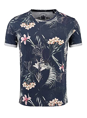 KEY LARGO Męski T-shirt Manila Round (1201), XL (DE)