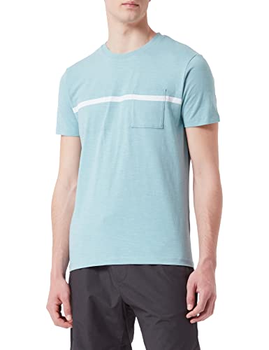 ESPRIT T-shirt męski, 480/Light Turquoise, XXL