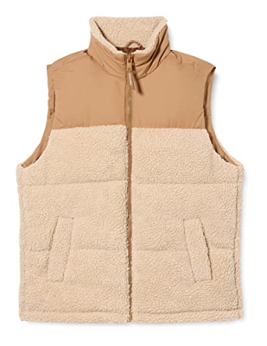 JACK&JONES Męska kurtka z kapturem JORCHILI Teddy, Oatmeal, L