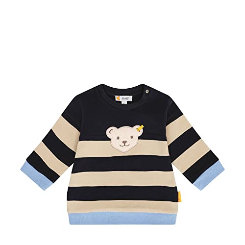 Steiff Bluza chłopięca Pawerful, Steiff Navy, 62