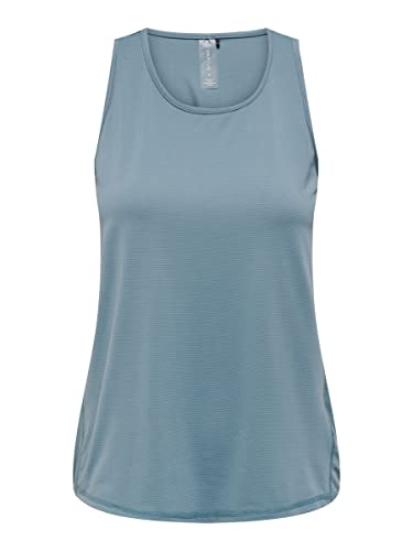 ONPMILA Train Tank Top, Blue Mirage, M