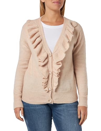 caspio Damski kardigan 11025579-CA06, beżowy, XL/XXL, beżowy, XL-XXL