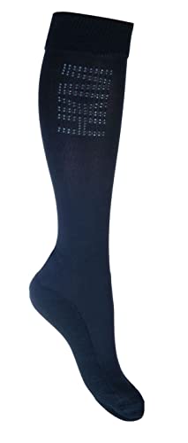HKM SPORTS EQUIPMENT Damskie silikonowe skarpety do jazdy konnej