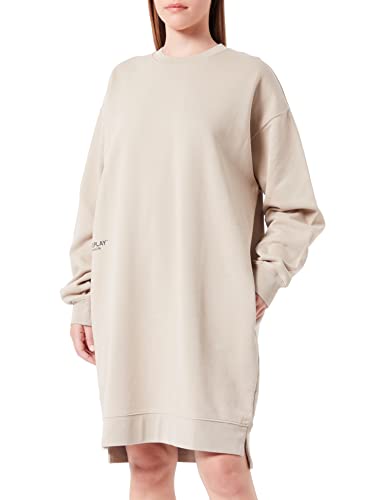 Replay Damska sukienka W9740A swobodna, 803 Light Taupe, XL