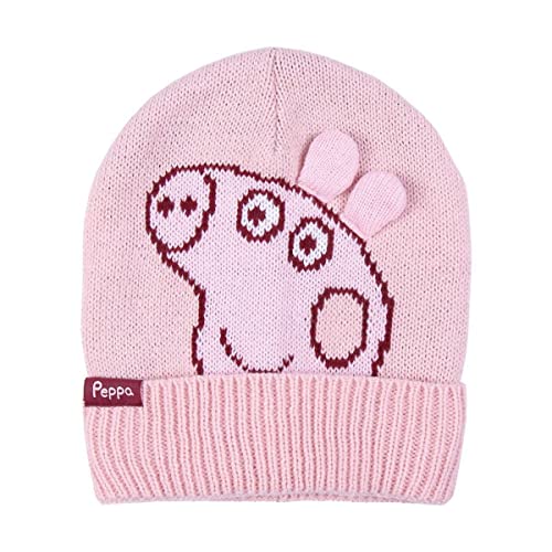 Cerdá Czapka z daszkiem żakardowym Peppa Pig, Różowy