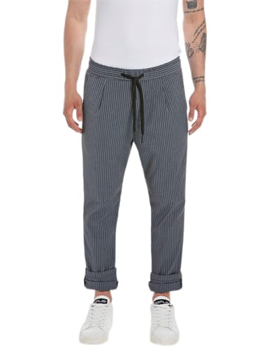 Replay Spodnie męskie, 030 Light Indigo, 36W / 32L