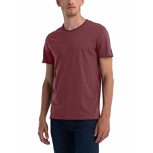Replay T-shirt męski, Amaranth Red 164, XL