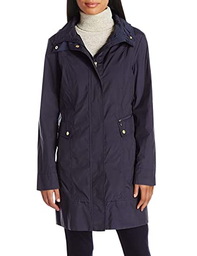 Cole Haan Kurtka damska Back Bow Packable Hooded Rain Jacket