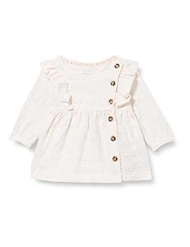 Noppies Baby Girls Dress Noble Long Sleeve Sukienka do gry dla dzieci, Krysztyn - N021, 74