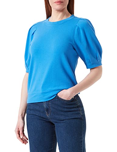 s.Oliver Bluza damska, z krótkim rękawem, niebieska, 40 (DE), niebieski, 40