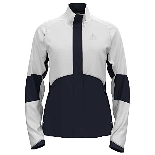 Odlo Damska kurtka Silsand, White - Dark Sapphire, L