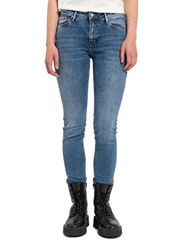 Cross Jeansy damskie Alan, Sea Blue Washed, Normal, Sea Blue Washed, 28W / 34L