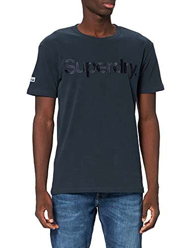Superdry T-shirt męski, Zaćmienie granatowe, XS