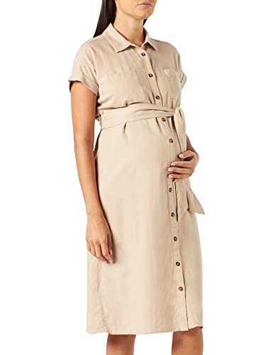 Noppies Damska sukienka Nursing Short Sleeve Koloa, Humus - P908, 40